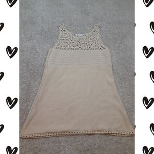 Knit Layering Tank Top EUC S
